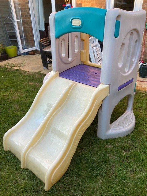 little tikes twin slide tunnel climber